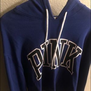 Cropped Victoria secret Pink hoodie